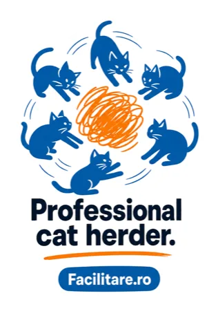 Sticker: Professional cat herder